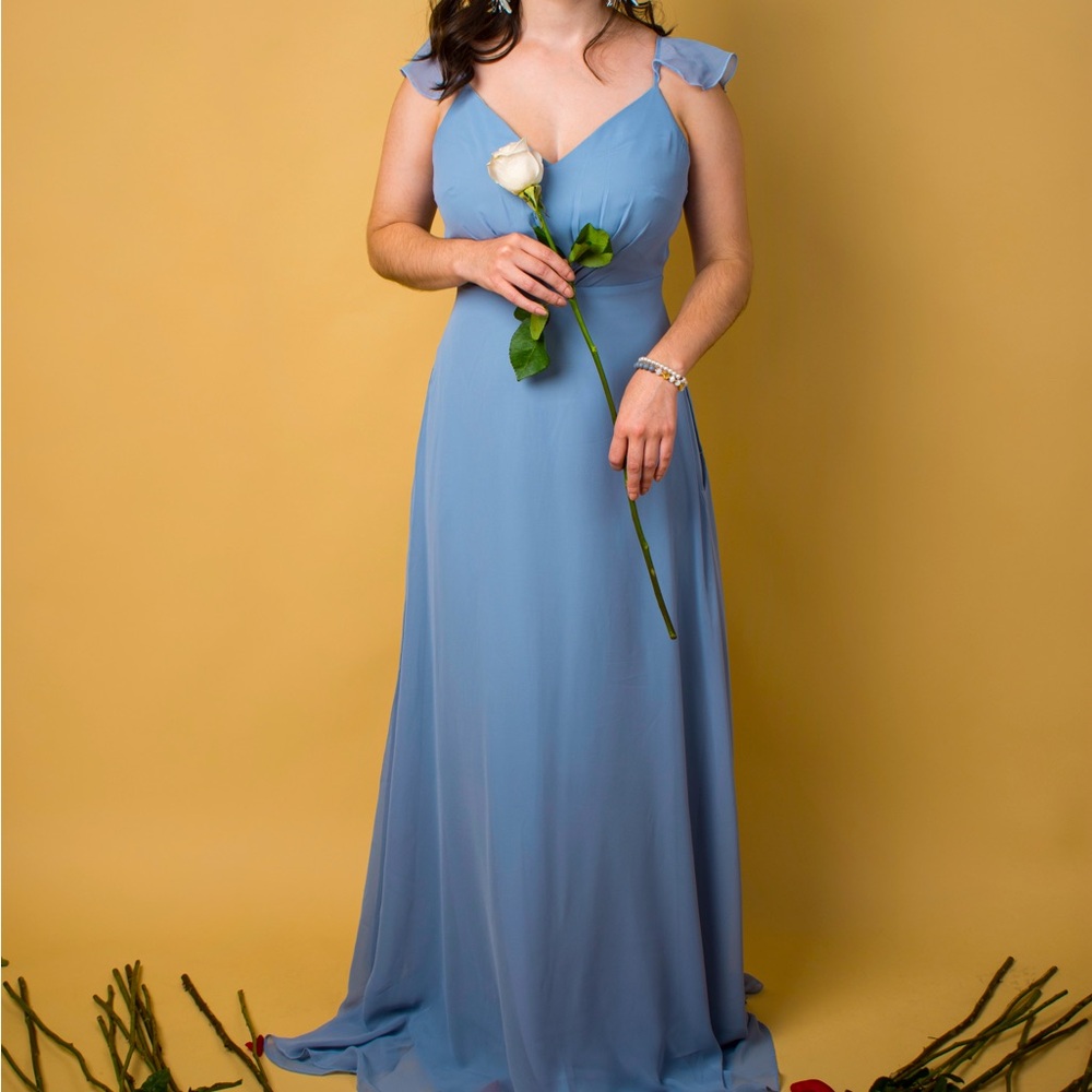 Blue M // Long Dress